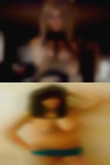 Women looking discreet